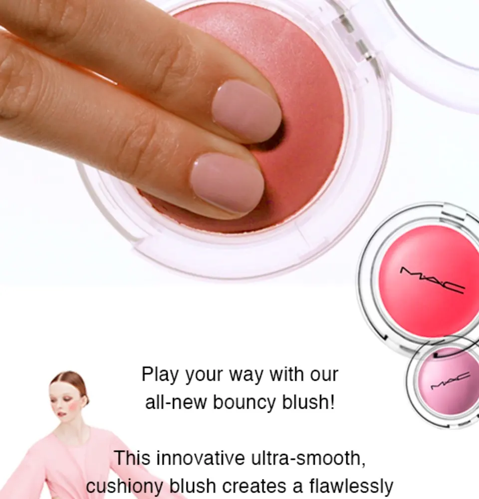 mac bouncy blush