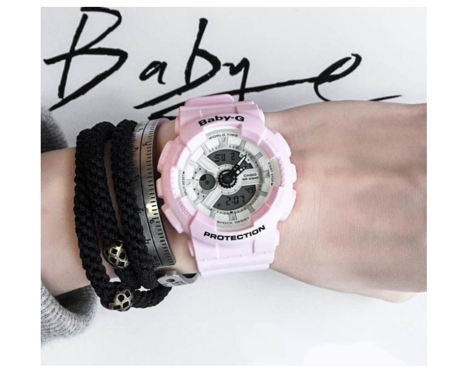 Casio Baby-G BA-110BE-4A Standard Analog Digital Ladies