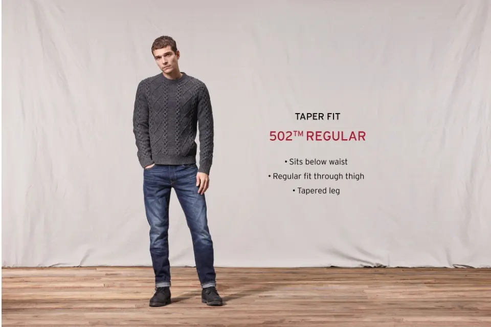Levi's® 502™ Regular Taper Fit Jeans 
