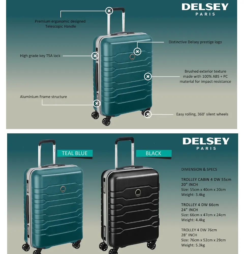 delsey luggage lock key