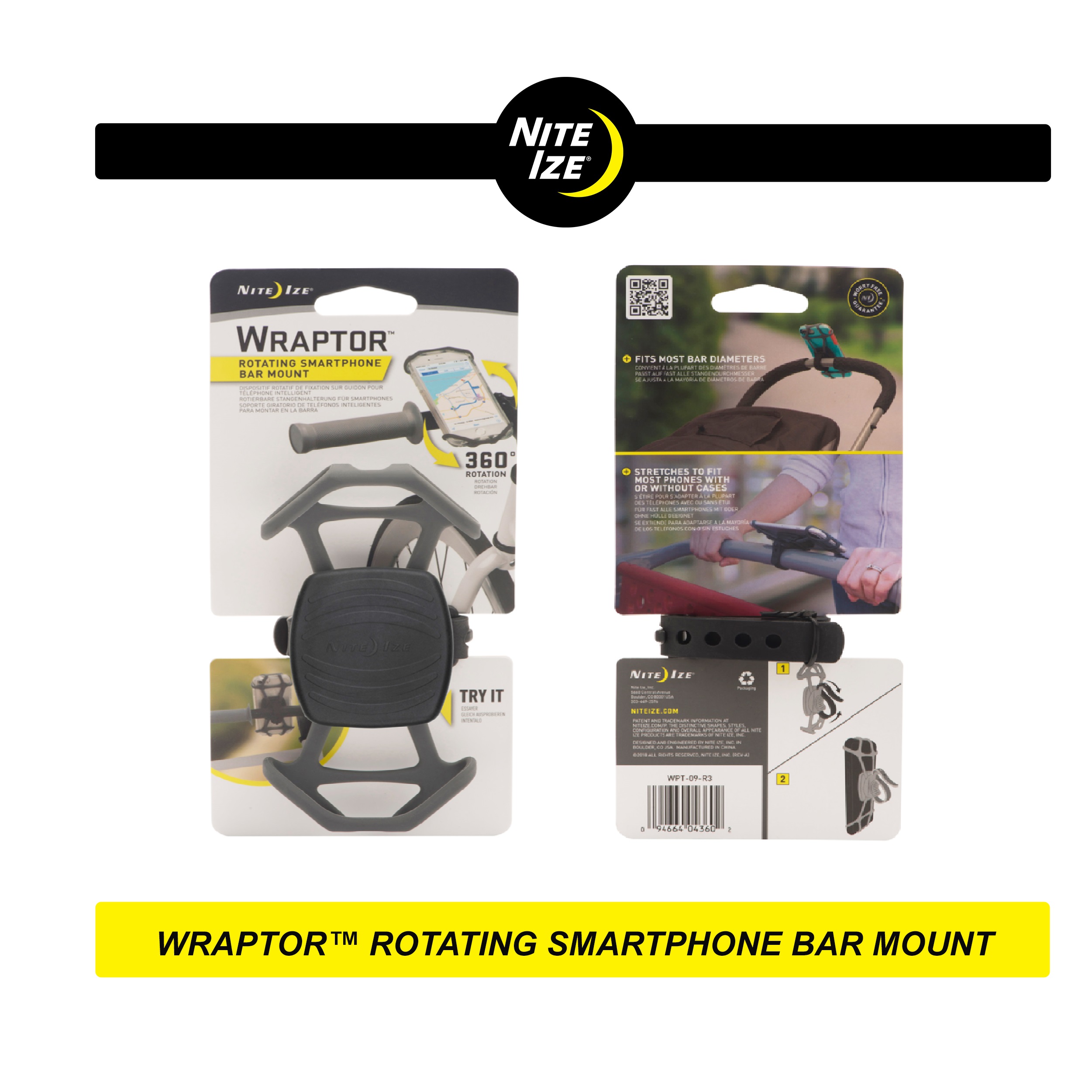 Wraptor bike store mount