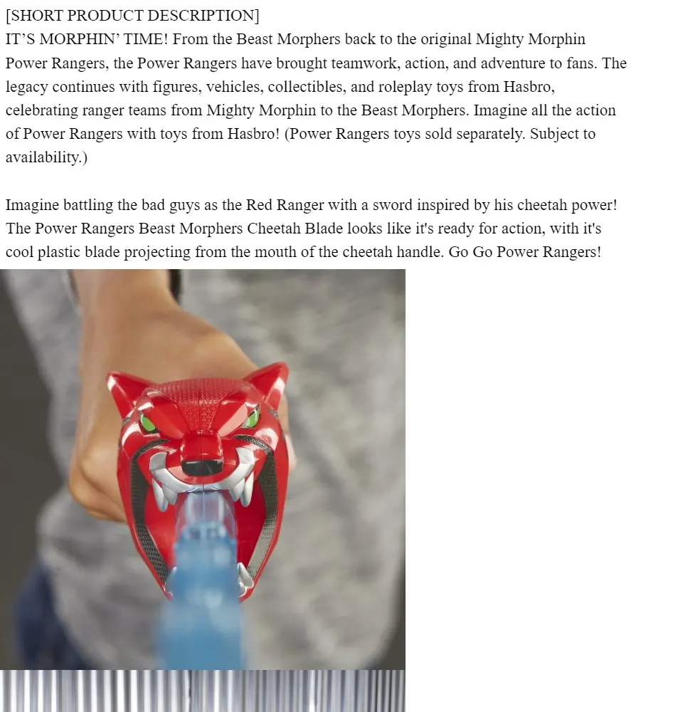 cheetah blade power rangers