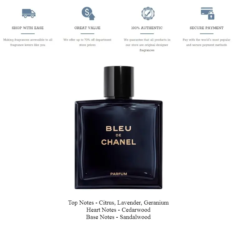 parfum charm homme