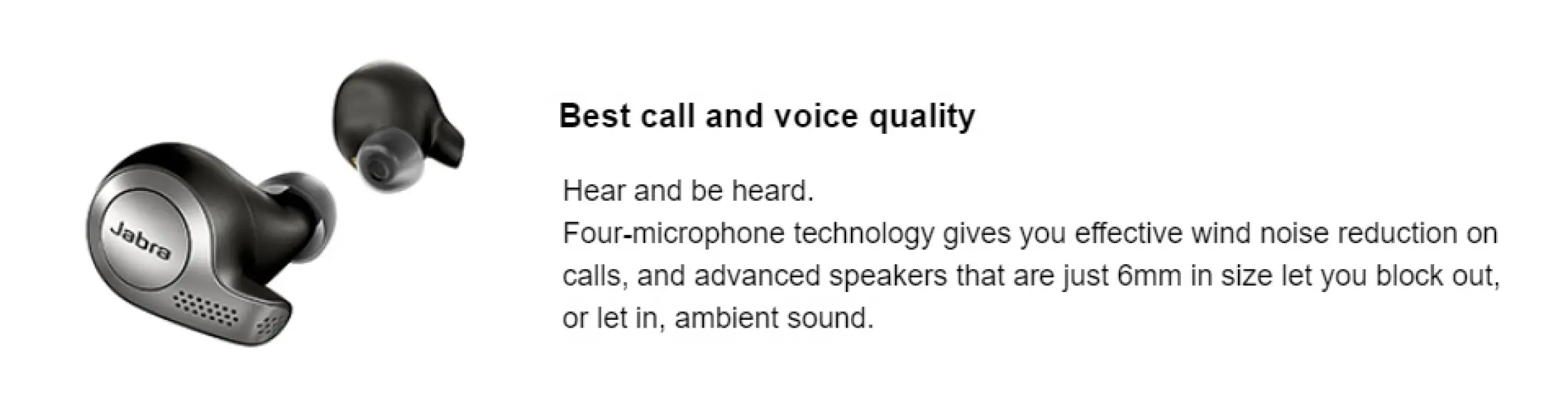 jabra 65t noise cancelling