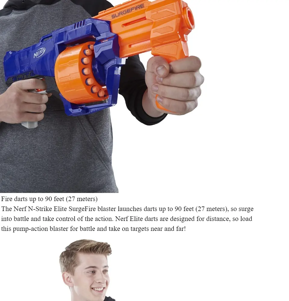 nerf elite surgefire hasbro