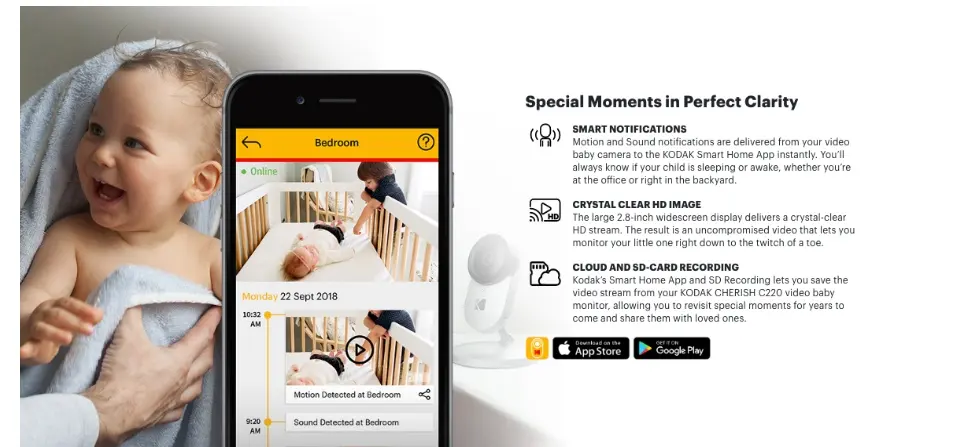 kodak c220 baby monitor
