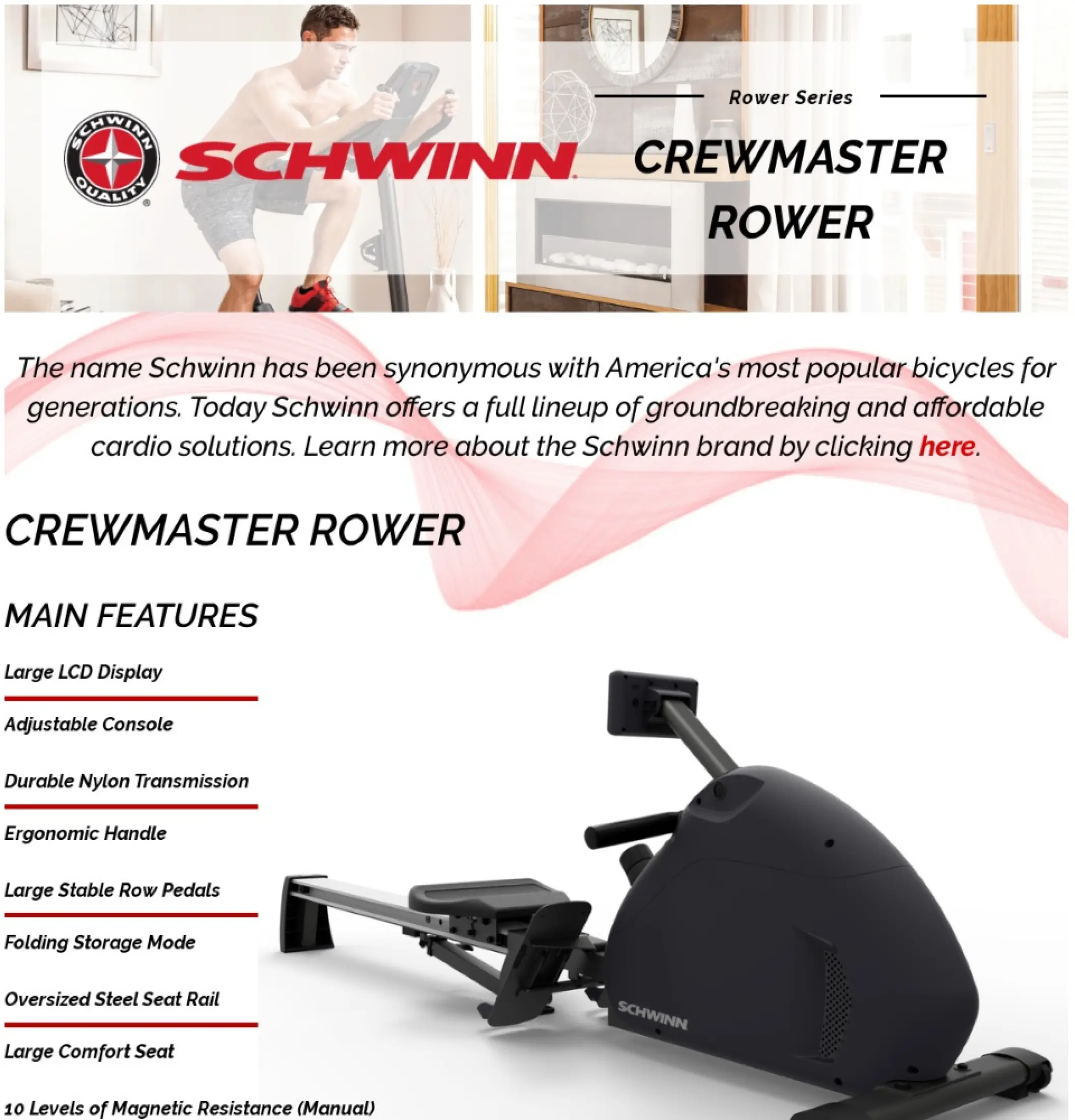 crewmaster rower