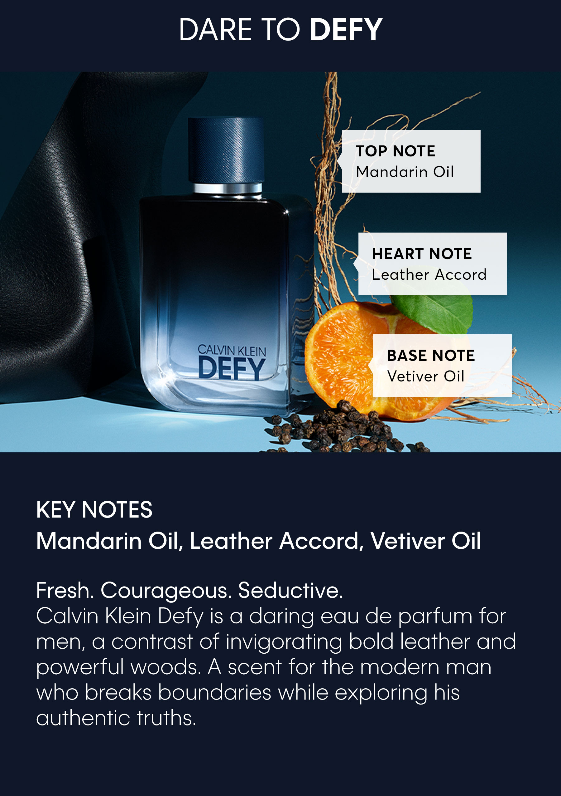【レア品】  ck DEFY 100ml CK Calvin Klein Defy Eau De Parfum For Men EDP 100ML - Momolove