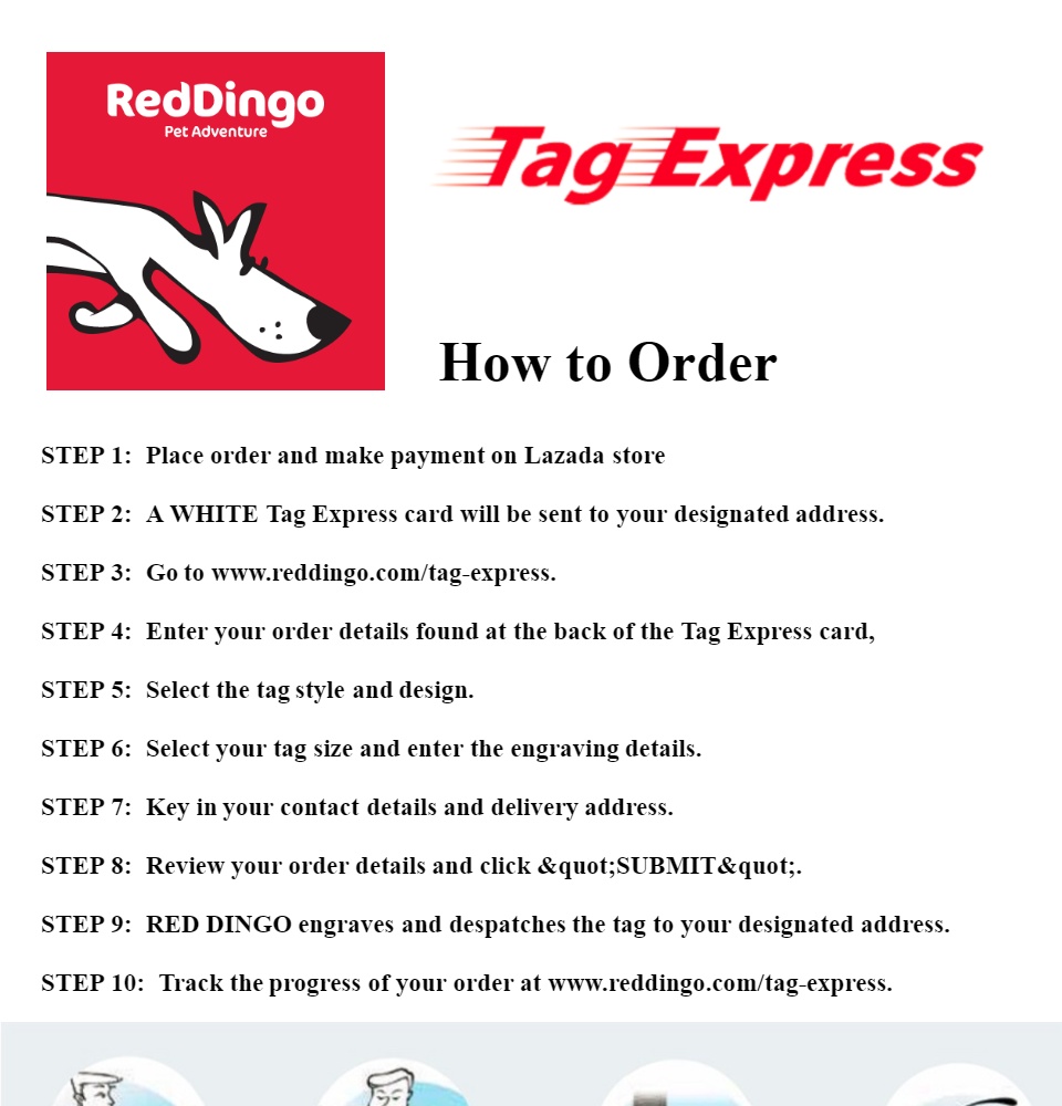 red dingo tag express
