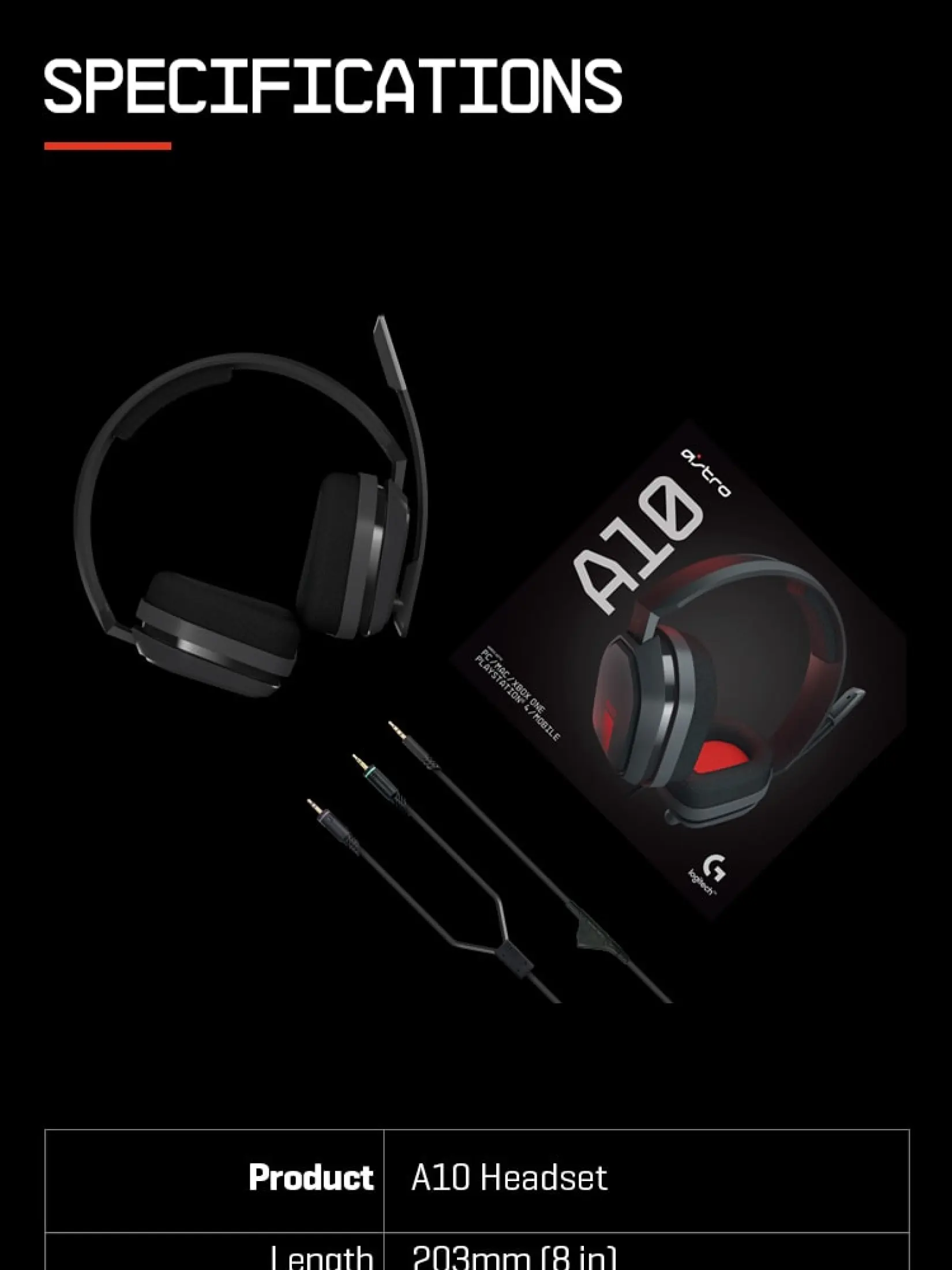 astro a10 headset ps5