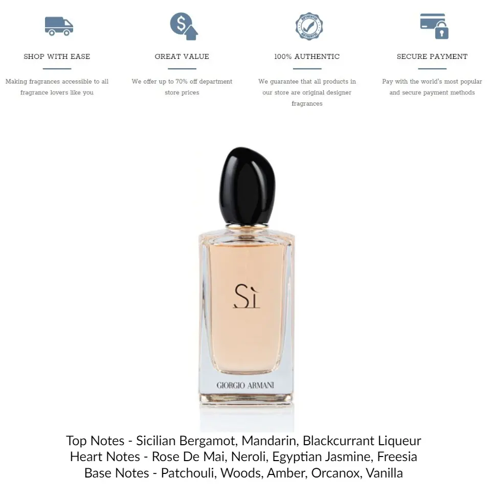armani premium perfume