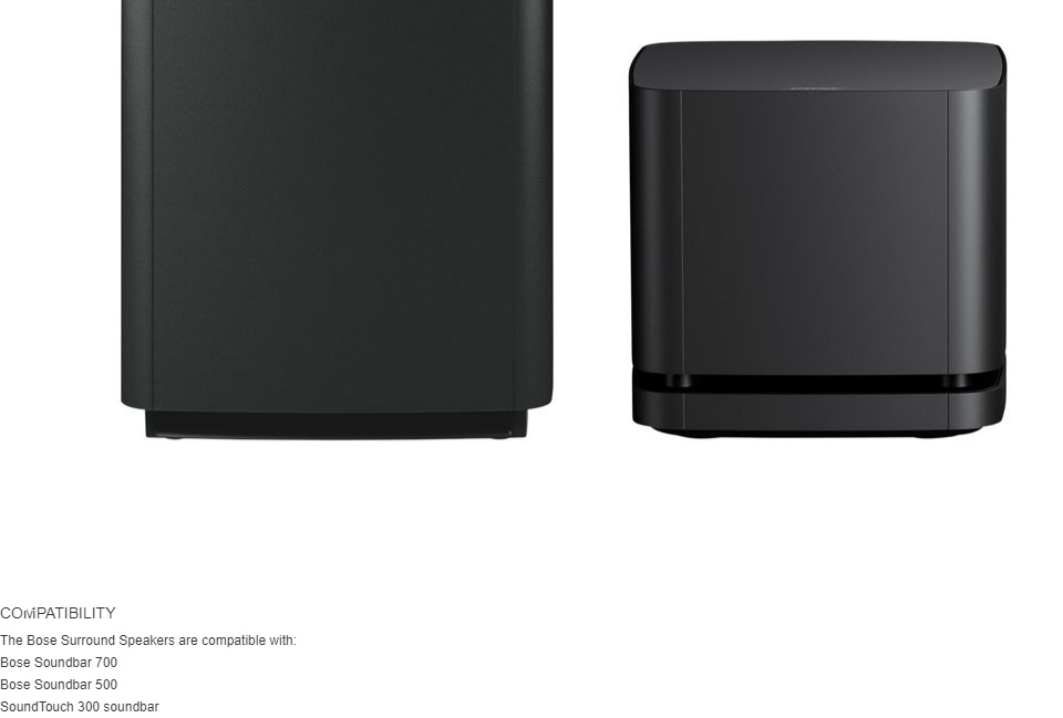 Bose Surround Speakers | Lazada Singapore