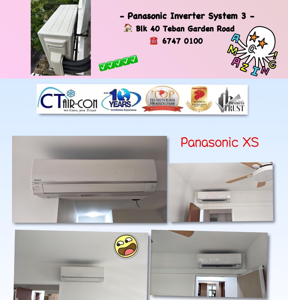 Panasonic R32 ระบบ WIFI เครื่องปรับอากาศ 3 เครื่อง *5 ติ๊ก* ชุดเต็ม ติดตั้งฟรี ส่งฟรี บริการฟรี 100 เหรียญ คูปอง รื้อถอน