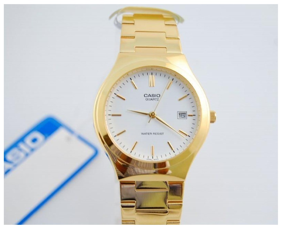 Casio MTP-1170N-7A Analog Men's White Dial Stainless Steel Date