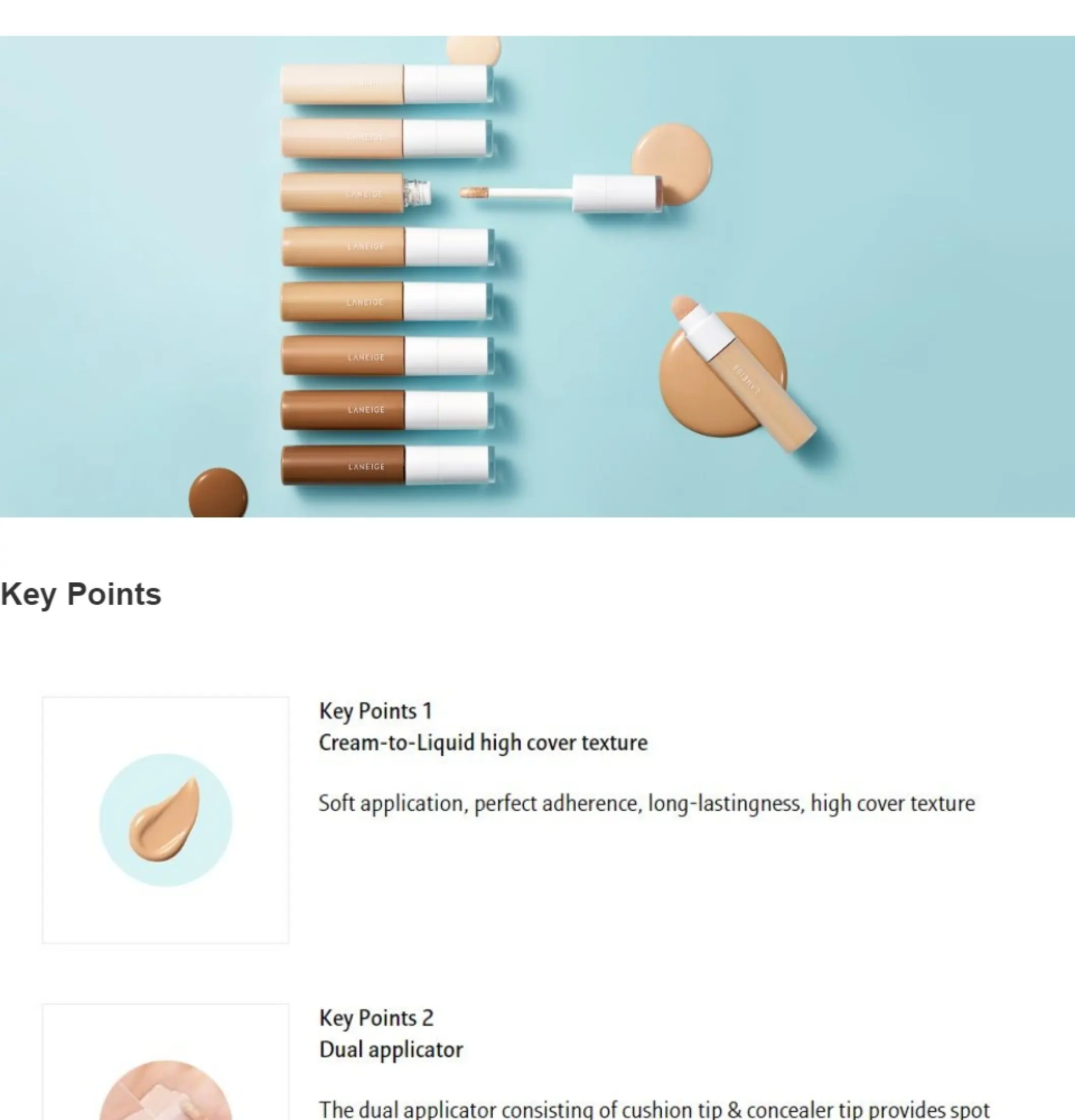 laneige cushion concealer