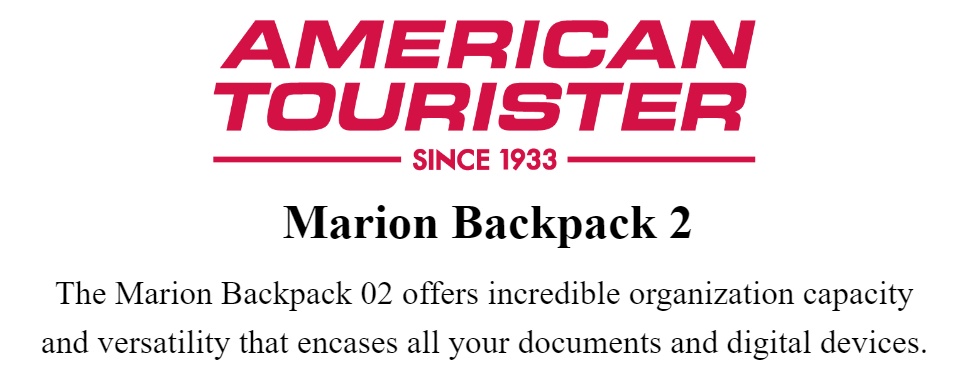 american tourister marion backpack 2