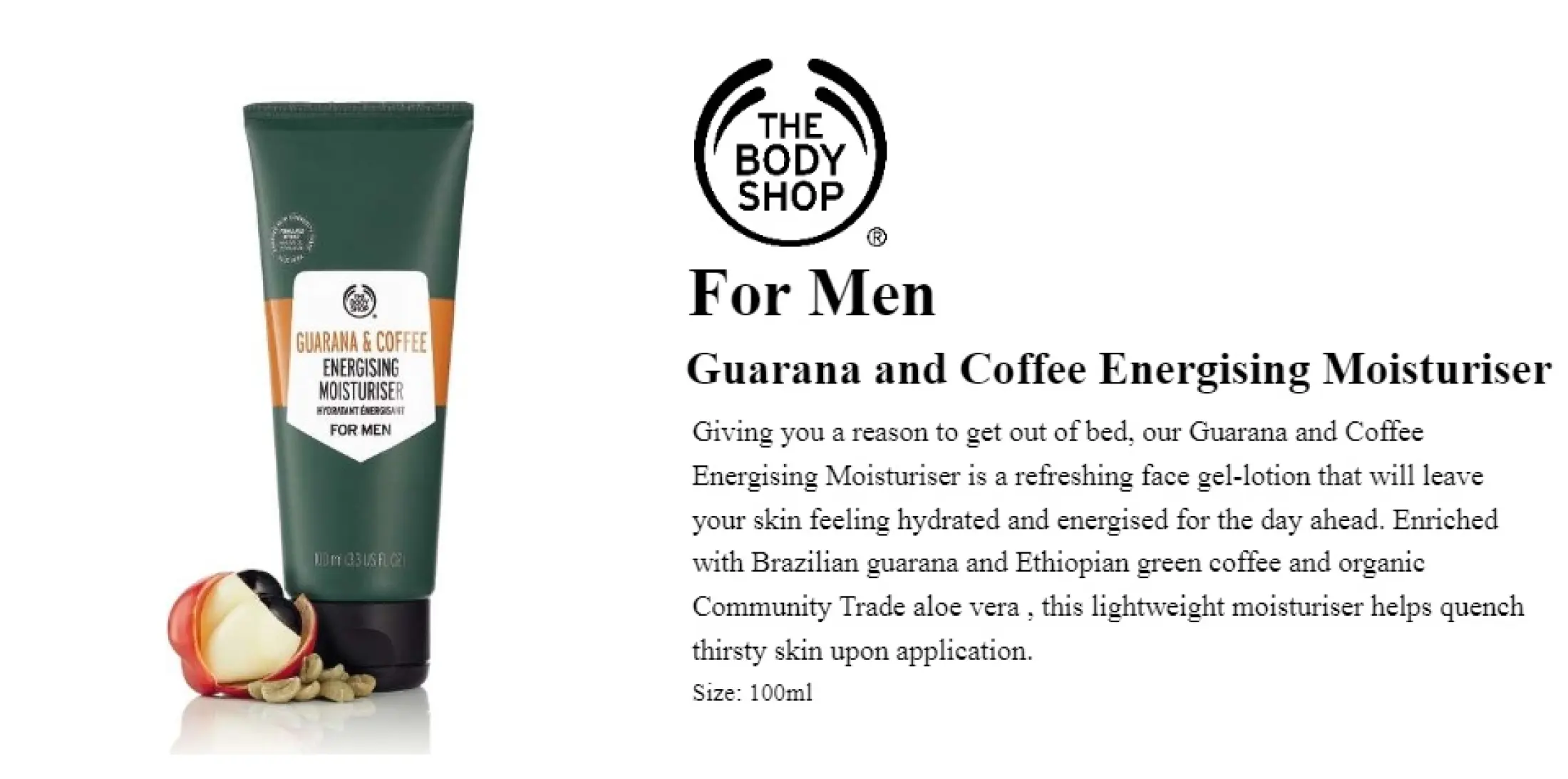 energising moisturiser