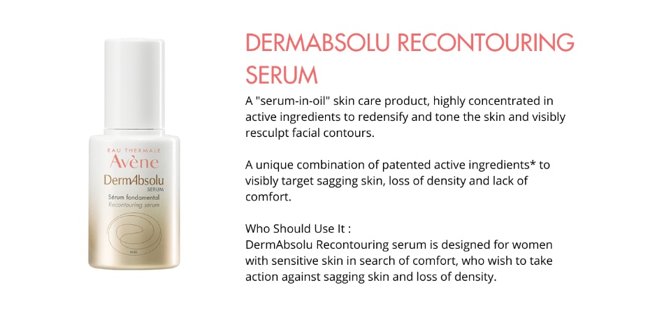 Avene Dermabsolu Recontouring Serum - 30ml