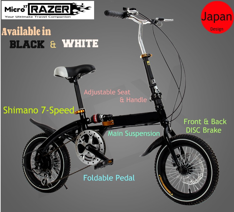 mini razor foldable bike review